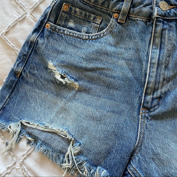 NWT garage denim festival shorts 3 - Picture 4 of 11